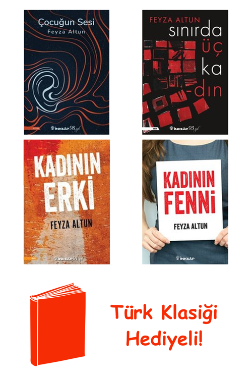 Feyza Altun 4 Kitap Seti + Türk Klasiği Hediye