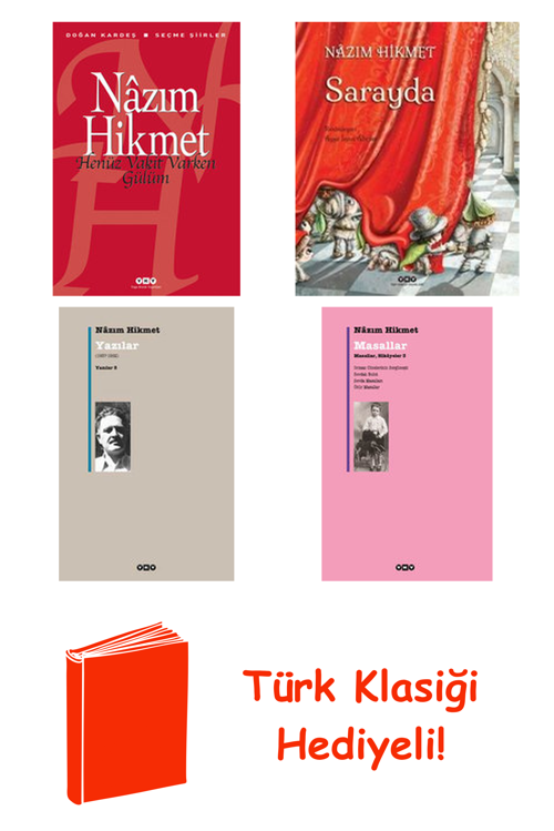 Nazım Hikmet 4 Kitap Seti + Türk Klasiği Hediye