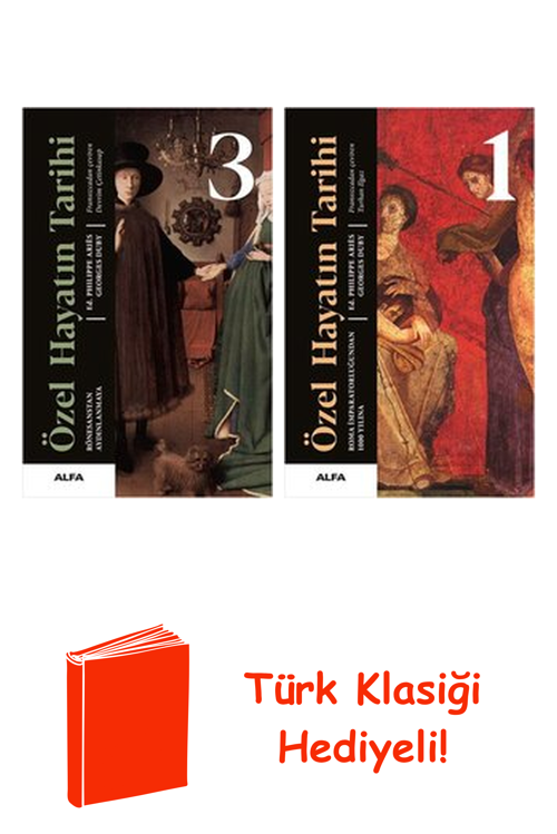 Philippe Aries 2 Kitap Seti + Türk Klasiği Hediye