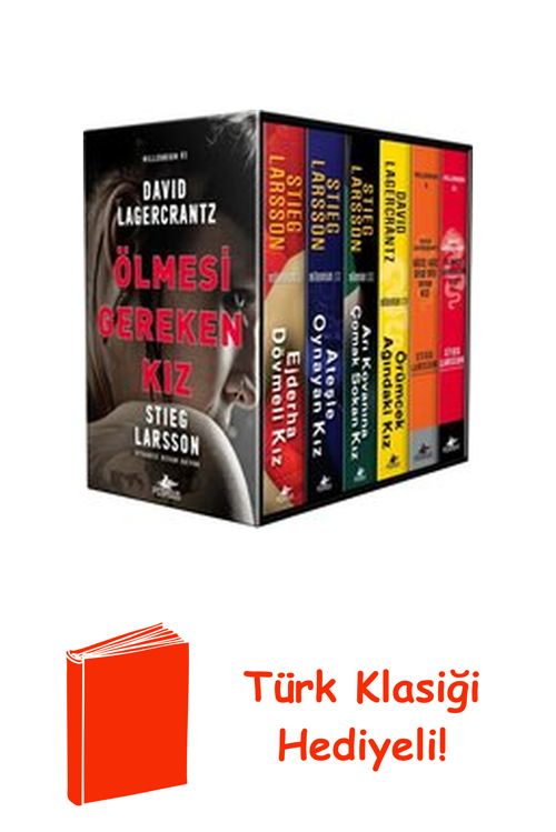 Millennium Serisi Özel Kutulu Seti - 6 Kitap Takım + Türk Klasiği Hediye