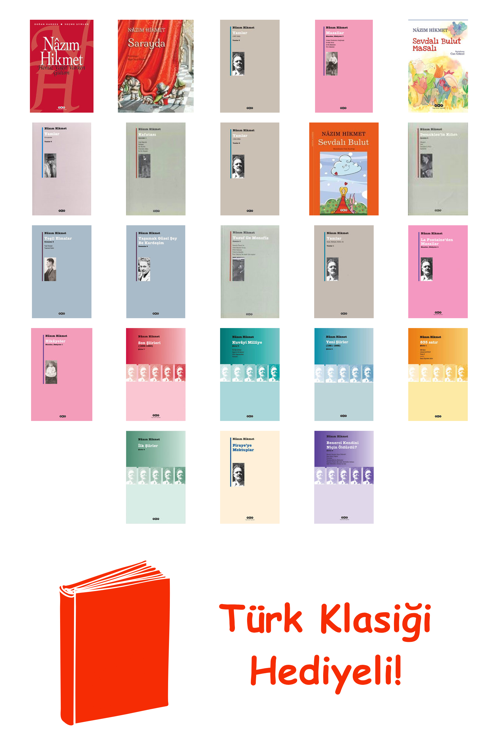 Nazım Hikmet 23 Kitap Seti + Türk Klasiği Hediye