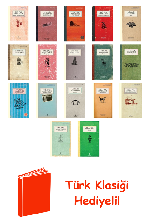 Sait Faik Abasıyanık 17 Kitap Seti + Türk Klasiği Hediye