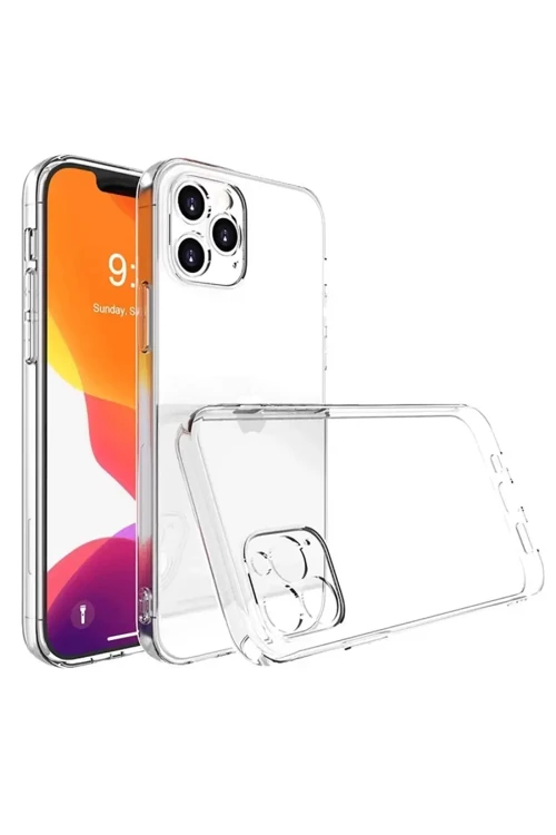 Apple İphone 16 Pro Kılıf Lüx Şeffaf Silikon