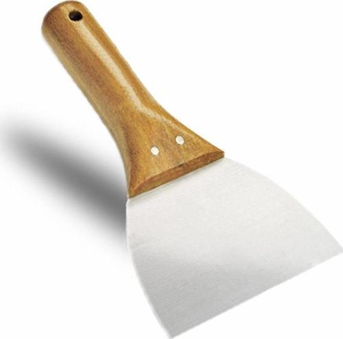 Aletçantam Paslanmaz Çelik Ispatula 10cm Restoran Mutfak Gıda Aşcı Pasta Hamur Tava Spatulası