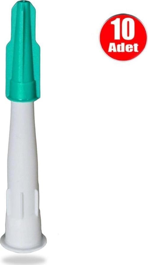 Aletçantam Silikon Mastik Kartuş Yedek Ucu Kapaklı Nozul Uç Yedeği-10 lu paket