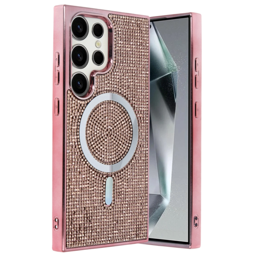 Samsung Galaxy S25 Ultra Helen Magsafe Kapak - Pembe