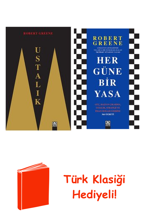 Robert Greene 2 Kitap Seti + Türk Klasiği Hediye
