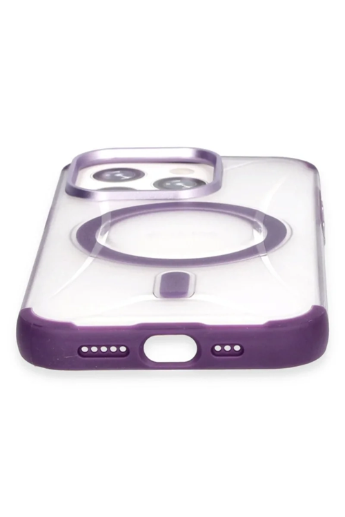Joko İphone 15 Pro Hilton Magsafe Kapak - Derin Mor