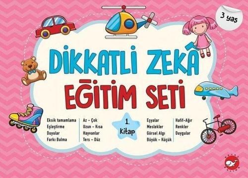 Dikkatli Zeka Eğitim Seti - 1.Kitap 3 Yaş