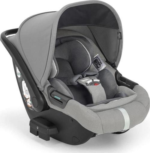 Darwin Infant Recline i-Size Gr 0+ Yatırılabilen Bebek Ana Kucağı ve Oto Koltuğu 40-75 cm - Satin Grey