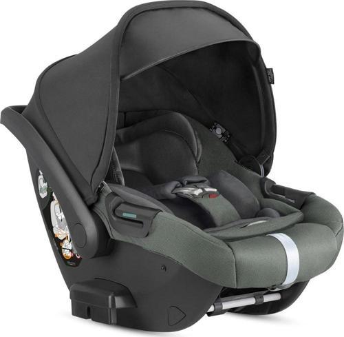 Darwin Infant Recline i-Size Gr 0+ Yatırılabilen Bebek Ana Kucağı ve Oto Koltuğu 40-75 cm - Taiga Green