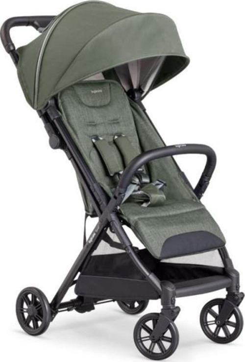 Quid 2+ Tek El Tek Hamle ile Katlanıp Açılan Kabin Boy Bebek Arabası - Crocodile Green