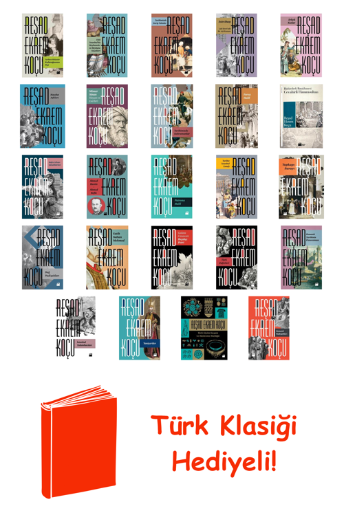 Reşad Ekrem Koçu 24 Kitap Seti + Türk Klasiği Hediye