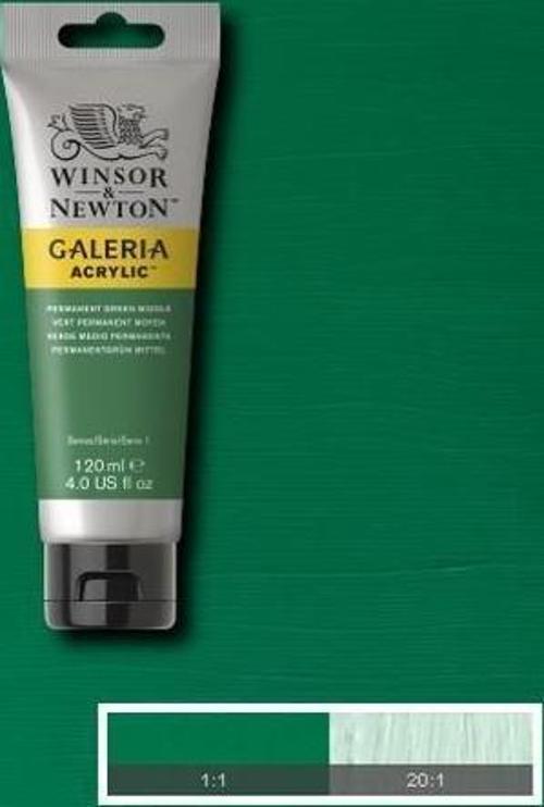 Galeria Akrilik Boya 120 ml. 484 Permanent Green Medium