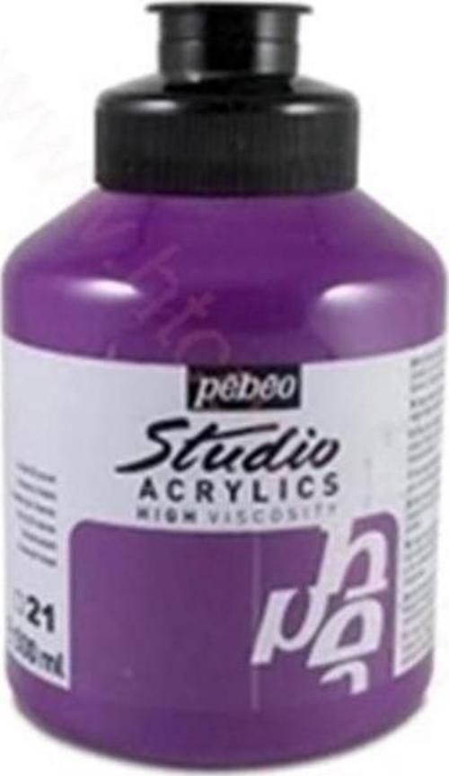 Studio Akrilik Boya 500 ml 21 Oriental Violet