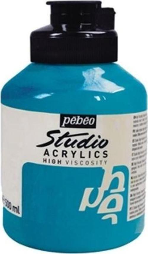 Studio Akrilik Boya 500 ml 28 Cerulean Blue