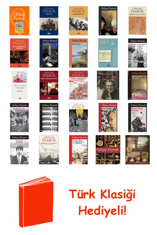 Orhan Pamuk 25 Kitap Seti + Türk Klasiği Hediye