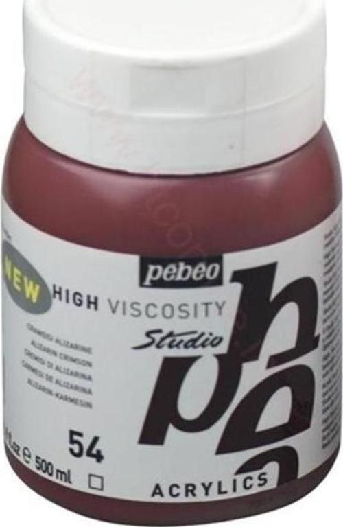 Studio Akrilik Boya 500 ml 54 Alizarin Crimson