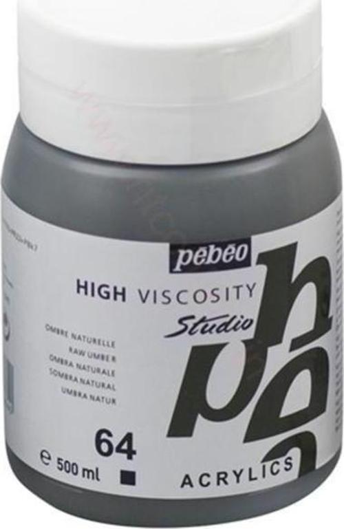 Studio Akrilik Boya 500 ml 64 Raw Umber