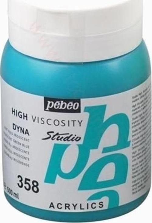 Studio Akrilik Boya 500 ml 350 Iridescent Precious Gold