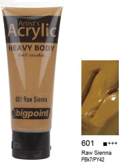 Akrilik Boya 75 ml Raw Sienna 601
