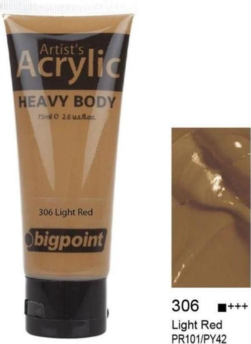 Akrilik Boya 75 ml Light Red 306
