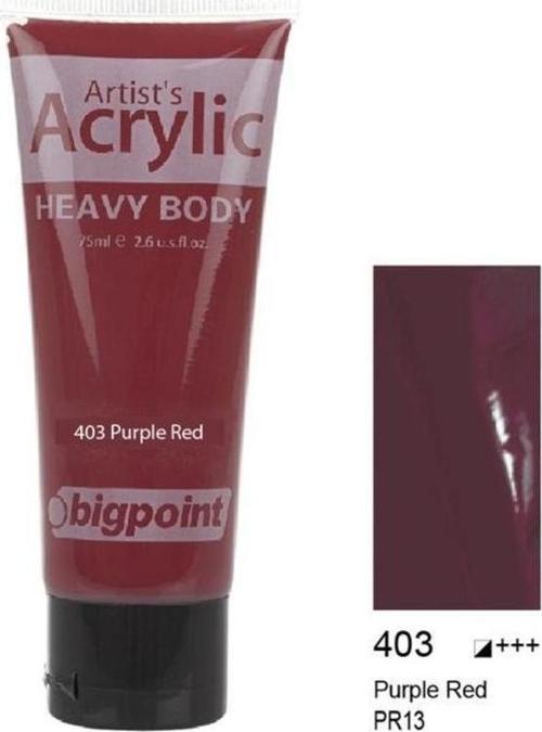 Akrilik Boya 75 ml Purple Red 403