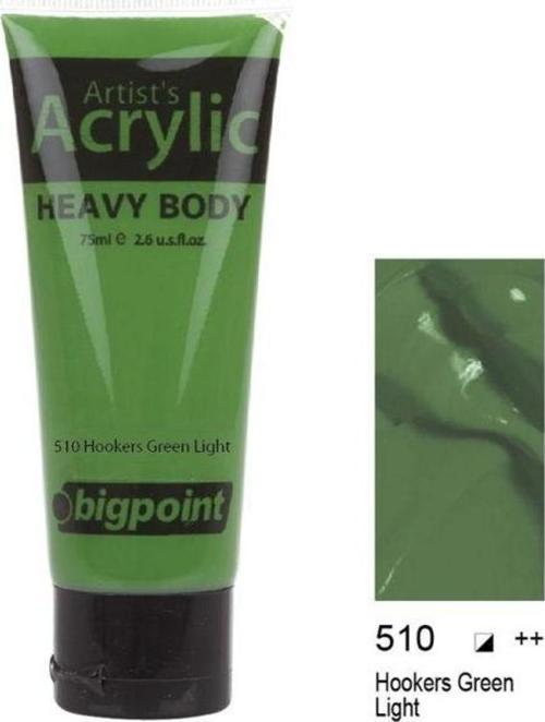 Akrilik Boya 75 ml Hookers Green Light 510