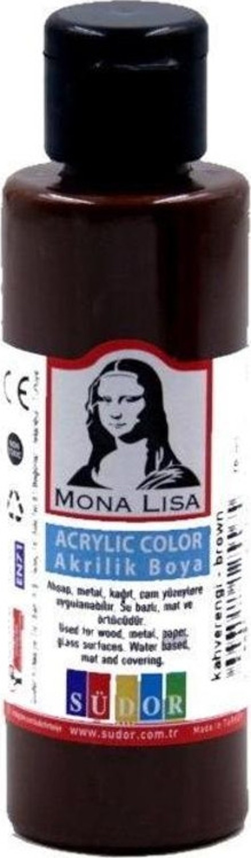 Mona Lisa Akrilik Boya 70 ml Kahverengi
