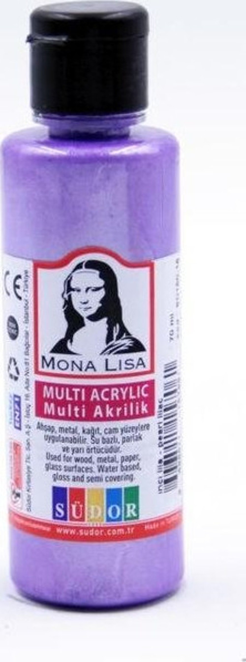 Mona Lisa Multi Akrilik Boya 70 ml İnci Lila