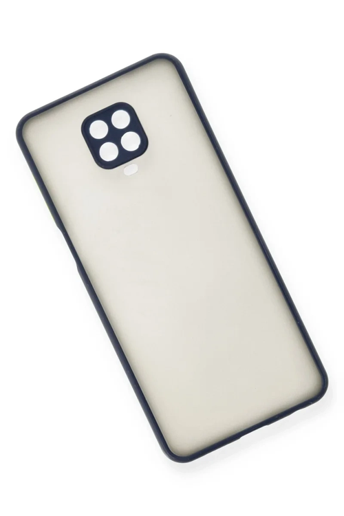 Xiaomi Redmi Note 9 Pro Kılıf Montreal Silikon Kapak - Lacivert