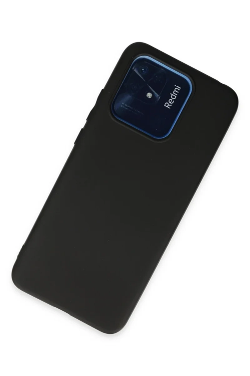 Xiaomi Redmi 10c Kılıf First Silikon - Siyah