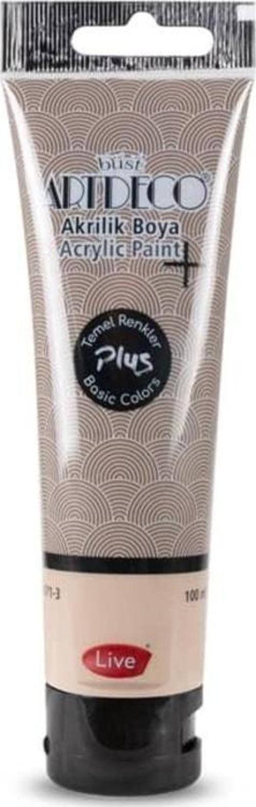 Plus Akrilik Boya 100ml Tüp Sepya 492