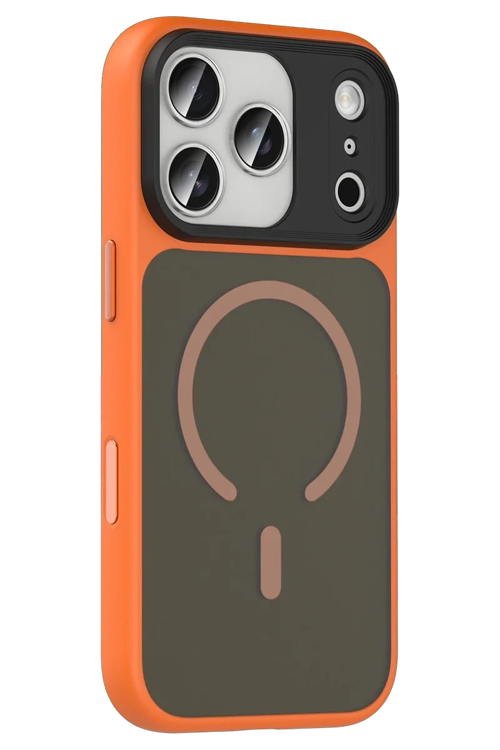 Joko Apple İphone 17 Pro Megane Magsafe Kapak - Turuncu