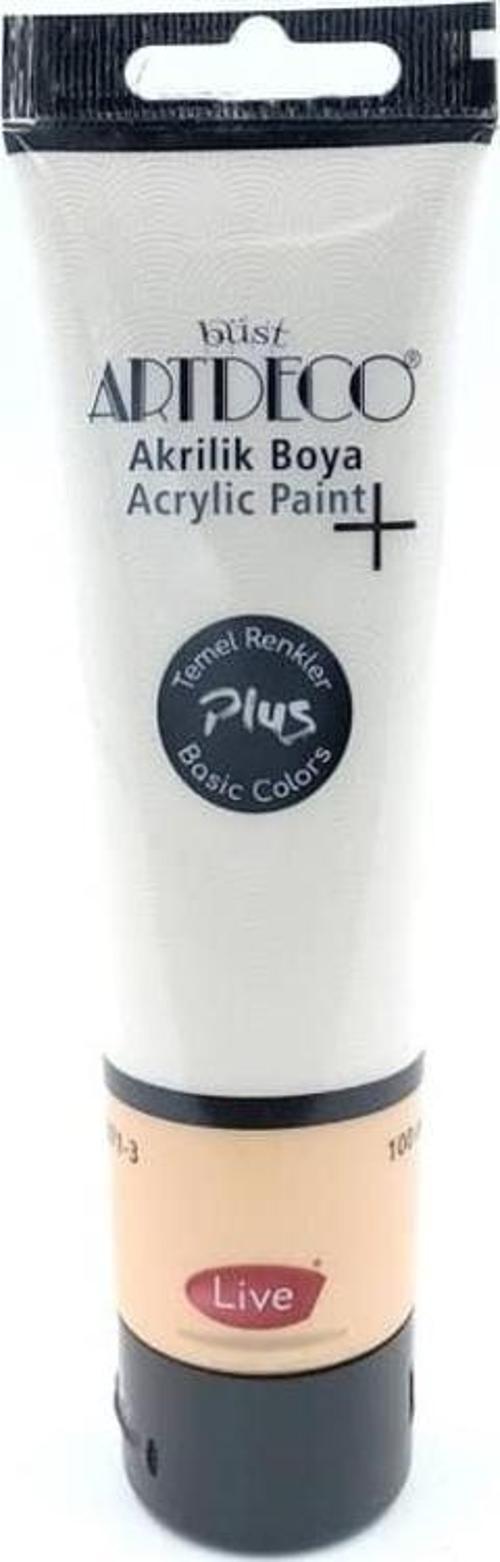 Plus Akrilik Boya 100ml Tüp Çinko Beyazı 501