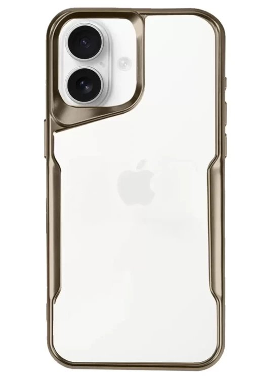 Apple İphone 16 Plus Kılıf Boyi Silikon Kapak - Desert