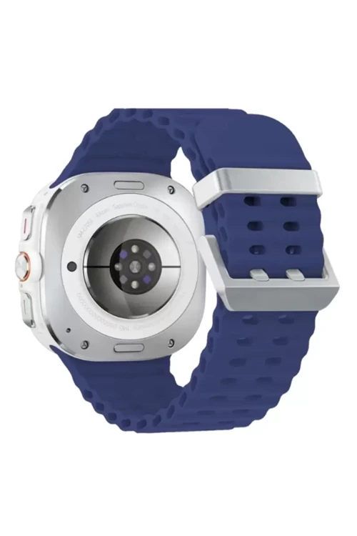 Watch 7 Ultra Kr417 Rug Silikon Kordon - Lacivert