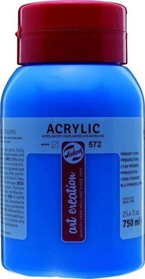 Art Creation Akrilik Boya 750 ml. 572 Primary Cyan