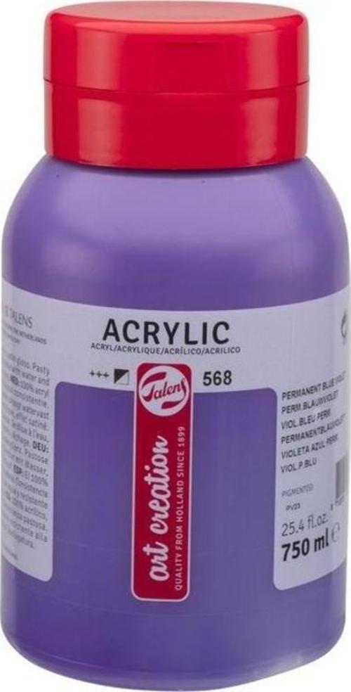 Art Creation Akrilik Boya 750 ml. 568 Permanent Blue Violet
