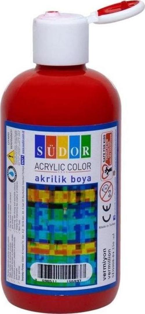Akrilik Boya 250 ml Vermiyon