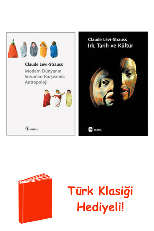 Claude Levi-Strauss 2 Kitap Seti + Türk Klasiği Hediye