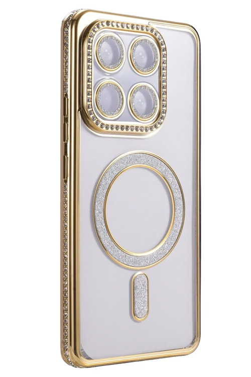 Joko Xiaomi Mi 15t Pro Joke Simli Magneticsafe Kılıf - Gold