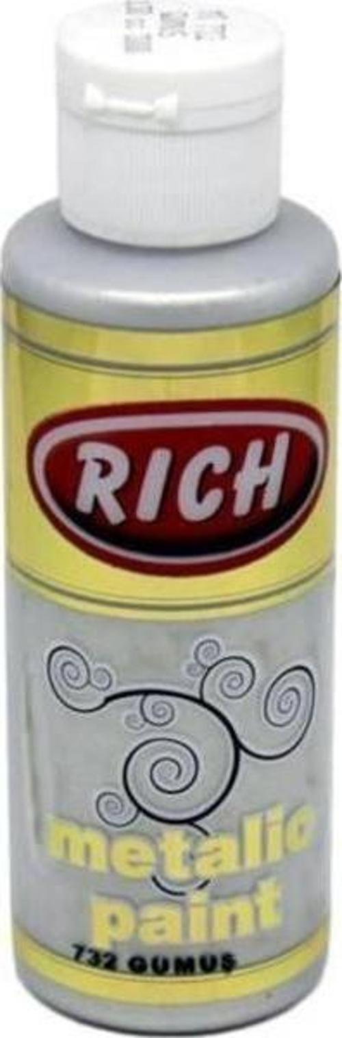 Metalik Akrilik Boya 120 cc. 732 GÜMÜŞ