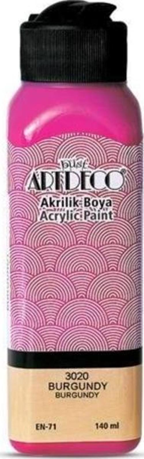Akrilik Boya 140 ml. 3020 BURGUNDY