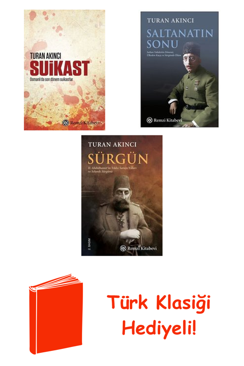 Turan Akıncı 3 Kitap Seti + Türk Klasiği Hediye
