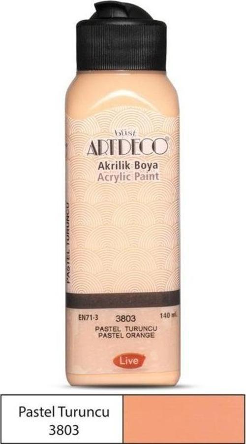 Akrilik Boya 140 ml. 3803 Pastel Turuncu