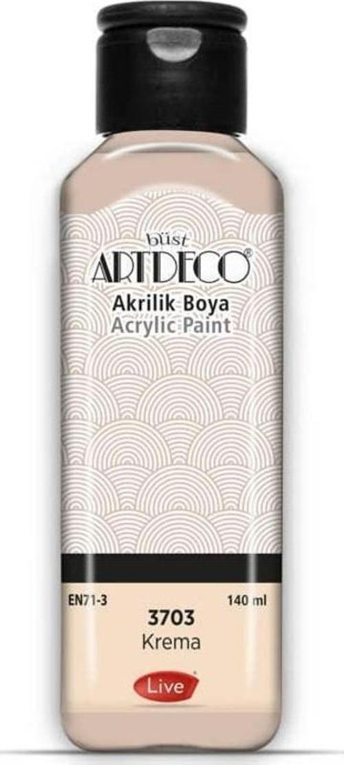 Akrilik Boya 140 ml 3703 KREMA