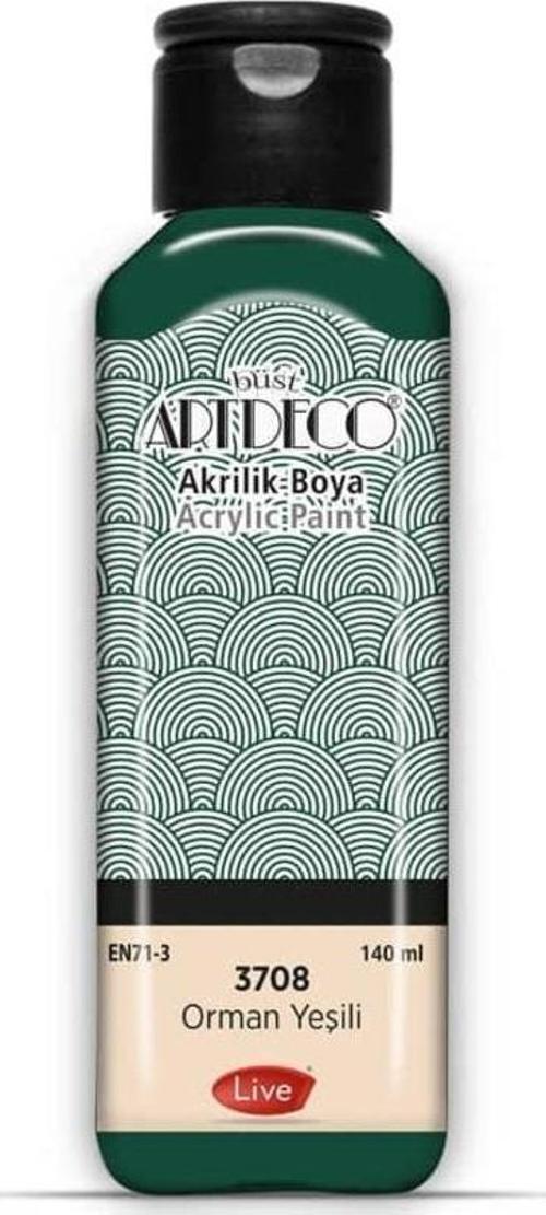 Akrilik Boya 140 ml 3708 ORMAN YEŞİLİ