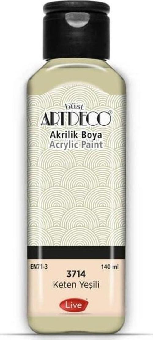 Akrilik Boya 140 ml 3714 KETEN YEŞİLİ
