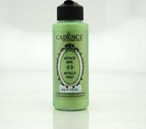 Metalik Boya 120 ml. 206 P. Yeşili